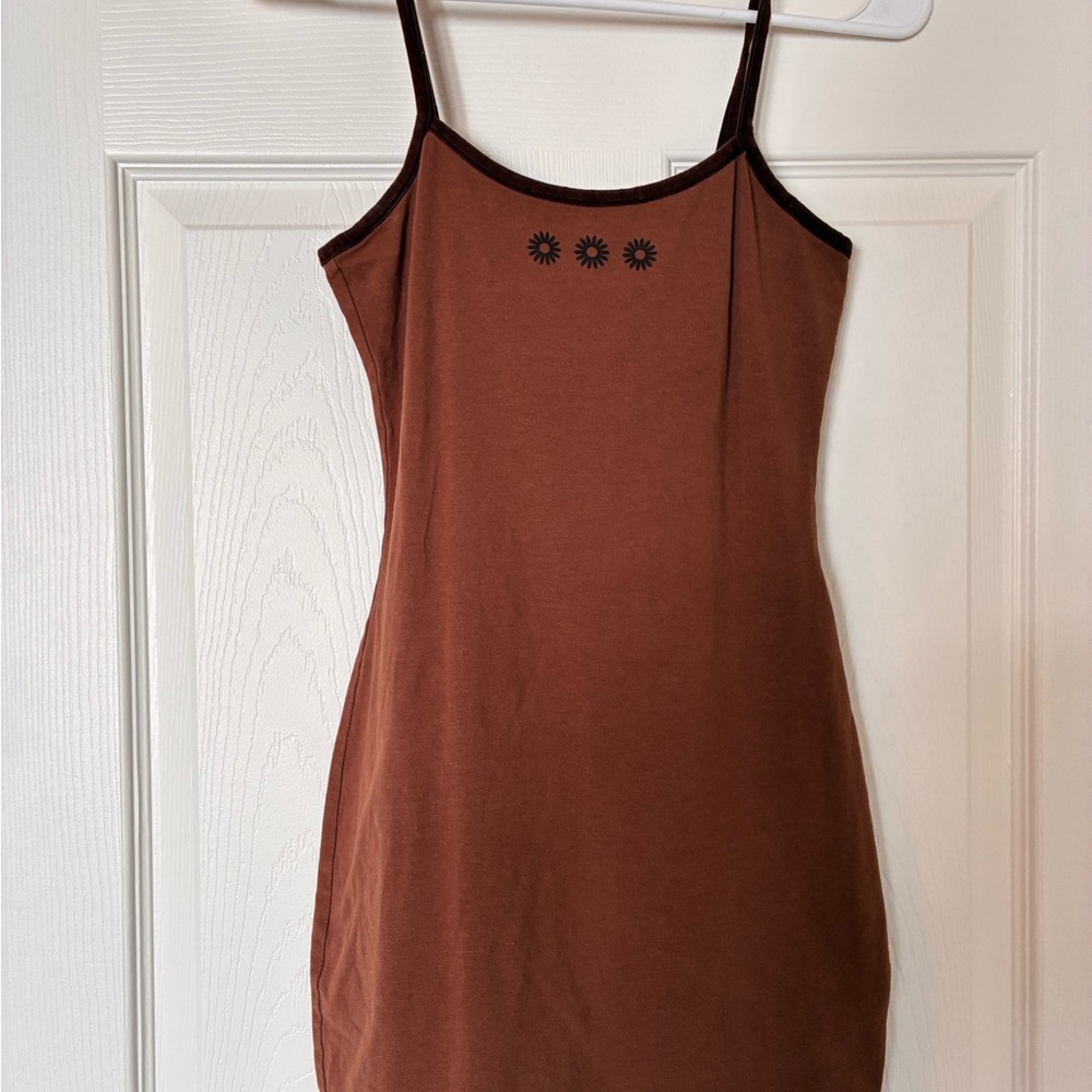 H&M Chocolate Brown Dress